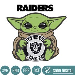 Oakland Raiders NFL Baby Yoda Svg, Sport Svg, Football Svg, Football Teams Svg, NFL Logo Svg, NFL Svg, Oakland Raiders S