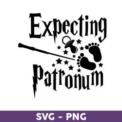 Expecting Patronum Svg, Halloween Svg, Harry Potter Svg, Harry Potter Clipart Art - Download File