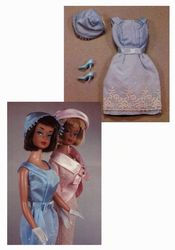 Barbie dress pattern Barbie hat pattern Pattern for beginners Vintage barbie Digital download PDF