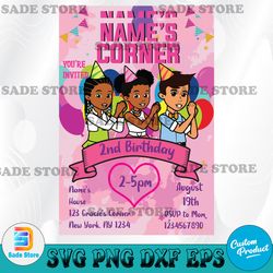 Gracies Corner Birthday Invitation | Gracie's Corner Birthday Party | Editable Template | Instant Download | Digital