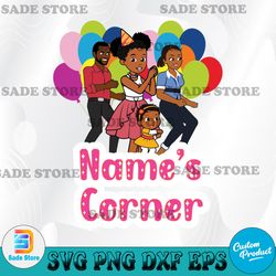 Gracie's Corner Family Birthday- PNG Digital File Only | Transparent PNG