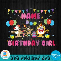 Personalized Name For Birthday Kids SVG/PNG/DXF, Custom Name Kids, Iron Transfer, Cricut, Silhouette, Instant Download