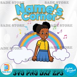Gracie's Corner - PNG Digital File Only | Gift for Girl | Transparent PNG