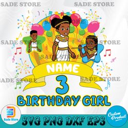 Custom Name Age Gracies Corner Birthday Girl Png, Gracies Corner Party Png, Family Matching Png Digital Sublimation