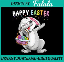 Happy Easter Day Dabbing Rabbit Cute Bunny Egg Hunt Dab Png, Dabbing Bunny Easter, Eggs Dab Easter Day Png, Digital Down