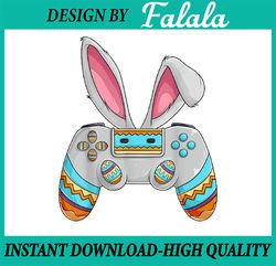 Happy Easter Day Bunny Egg Funny Png, Video Game Controller Bunny Png, Happy Easter Gamer Png, Digital Download