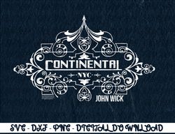 John Wick Continental White Logo  Digital Prints, Digital Download, Sublimation Designs, Sublimation,png, instant downlo