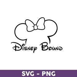 Disney Bound Minnie Svg, Minnie Svg, Disney Svg, Disney Family Vacation Png, Disney Trip Svg, Disneyland Svg - Download