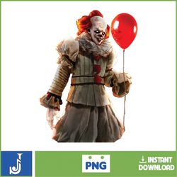 IT Pennywise Clown PNG, Pennywise Clown Halloween, Scary Halloween, Horror Characters, Halloween PNG (25)