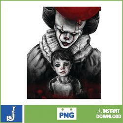 IT Pennywise Clown PNG, Pennywise Clown Halloween, Scary Halloween, Horror Characters, Halloween PNG (4)