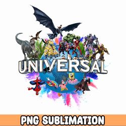 Universal Family Vacation 2023 PNG Bundle