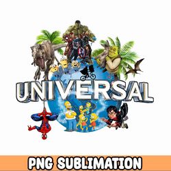 MEGA Bundle Universal Studios PNG, Universal Studios png, Universal Trip 2023, Family Vacation