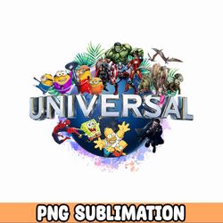 Universal Studios Png, Universal Trip, Family Vacation PNG, Family Trip PNG, Family Vacation 2023 PNG, Girl Trip