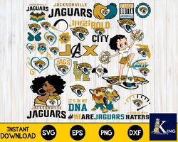 Jacksonville Jaguars Bundle svg, Jacksonville Jaguars Nfl svg, for Cricut, Silhouette, digital, file cut