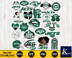 New York Jets Bundle svg, New York Jets Nfl svg, Bundle sport svg, for Cricut, Silhouette, digital download, file cut