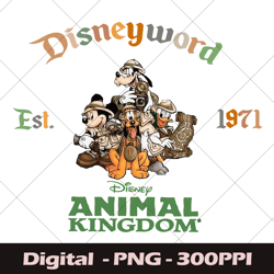 Disney Animal Kingdom PNG, Disney Family Vacation PNG, Disney Safari PNG, Disney Leopard PNG, Hakuna Matata Adventure