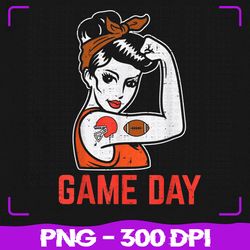 Unbreakable Strong Woman PNG,  American Football PNG, Game Day Women PNG, Sublimation, PNG Files, Sublimation PNG, PNG