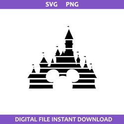 Mickey Castle Svg, Disney Castle Svg, Mickey Svg, Disney Svg, Png Digital File
