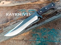 Custom Handmade Fixed Blade High Carbon 6150 Spring steel Best Tactical Gift for men USA Camping & Hunting Bowie knife