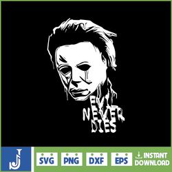Michael Myers svg silhouette kit png halloween scary movie horror instant download (5)