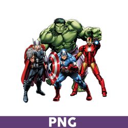 Marvel's Avengers Assemble Png, Avengers Png, Marvel Png, Superhero Png - Download File