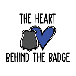 Police Svg, Thin Blue Line Svg, Proud Police Wife Svg, Monogram, Heart, Badge, Flag, Hero Squad, for Cricut, Silhouette