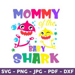 Mommy Baby Shark Svg, Mommy Shark Svg, Baby Shark Svg, Mommy Svg, Baby Shark Mommy Svg - Download File