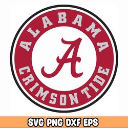 Alabama Crimson Tide Svg, NCAA Football Svg, Bundles, Designs, Cricut, Cutting file, Vector Clipart, Digital Download