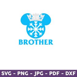 Mouse Brother Svg, Brother Svg, Mickey Mouse Svg, Disney Svg, Mickey Svg, Mother's Day Svg - Download File