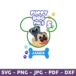 Puppy Dog Pals Svg, James Svg, Puppy Dog Pals James Svg, Cartoon Svg, Disney Mother Day Svg, Mother Day Svg - Download