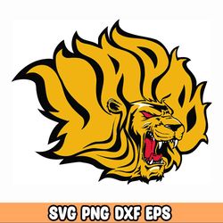 Lions Svg, Go Lions Team Svg, Run Lions Svg, College Jersey Font, Game day. Cut File Cricut, Png Pdf Eps, Vector