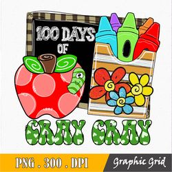 100 Days of Cray Cray Sublimation Mama PNG, Sublimation Design Download, Mother's Day, Mom PNG, Mama Sublimation PNG Fil