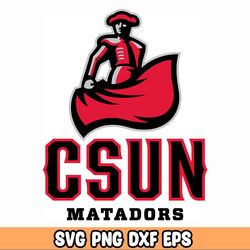 Cal State University, Northridge (CSUN) Football Helmet Decals SVG Files