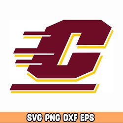 Central Michigan University Svg, Central Michigan University, University logo, University Svg, University Clipart