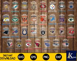 Bundle Never Underestimate A Dad Who Is Also A fan Svg Dxf Eps Png file Svg Dxf Eps Png file ,32 team nfl svg eps png, f