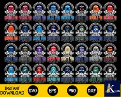 Bundle Life is too short to be NFL fan svg eps png,32 team nfl svg eps png, for Cricut, Silhouette, digital, file cut