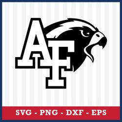 Logo Air Force Falcons 3 Svg, NCAA Svg, Sport Svg, Png Dxf Eps Digital File