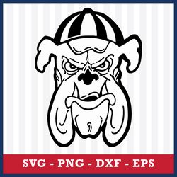 Logo Alabama A&M Bulldogs 3 Svg, NCAA Svg, Sport Svg, Png Dxf Eps File