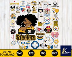 Pittsburgh Steelers Bundle svg, Pittsburgh Steelers Nfl svg, for Cricut, Silhouette, digital, file cut