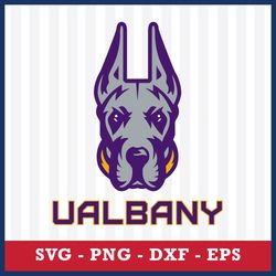 Logo Albany Great Danes Svg, NCAA Svg, Sport Svg, Png Dxf Eps File