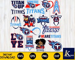 Tennessee Titans Bundle svg, Tennessee Titans Nfl svg, for Cricut, Silhouette, digital, file cut