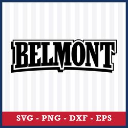 Logo Belmont Bruins 1 Svg, NCAA Svg, Sport Svg, Png Dxf Eps File