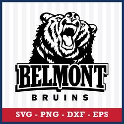 Logo Belmont Bruins 3 Svg, NCAA Svg, Sport Svg, Png Dxf Eps File