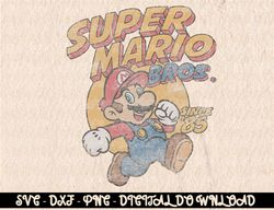Super Mario Bros. Since '85 Vintage Poster  Digital Prints, Digital Download, Sublimation Designs, Sublimation,png, inst