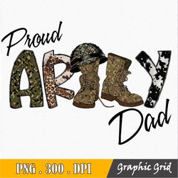 Proud Army Dad Sublimation