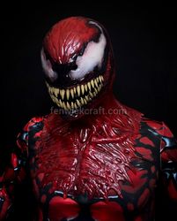Carnage Silicone Mask - Marvel / Venom 2