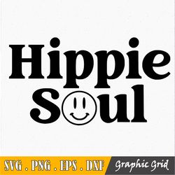 Hippie Soul SVG , Instant Download , Personal and Commercial Use Cut File