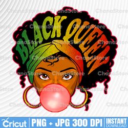 Afro Queen PNG for Sublimation, Black Queen, Afro, Afro Lady, Afro Woman, Juneteenth Png Black Pride instant download