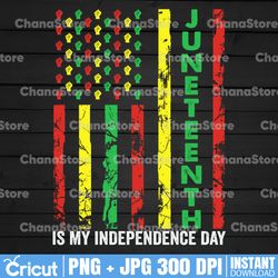 Juneteenth American Flag Freedom Day PNG Dxf ,Celebrate Juneteenth Png,Black History Png