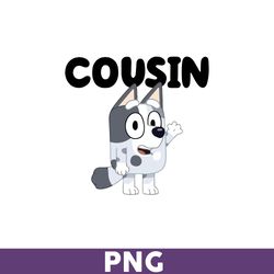 Muffin Cousin Png, Bluey Png, Bingo Png, Bluey Dog Png, Bluey Bingo Png, Bluey Family Png, Cartoon Png - Download File